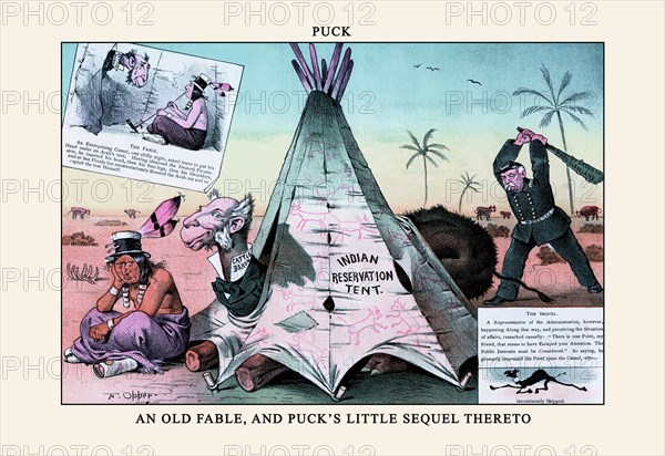 Puck Magazine: An Old Fable