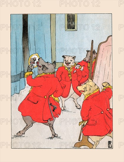 New Coats for the Pigs 1913