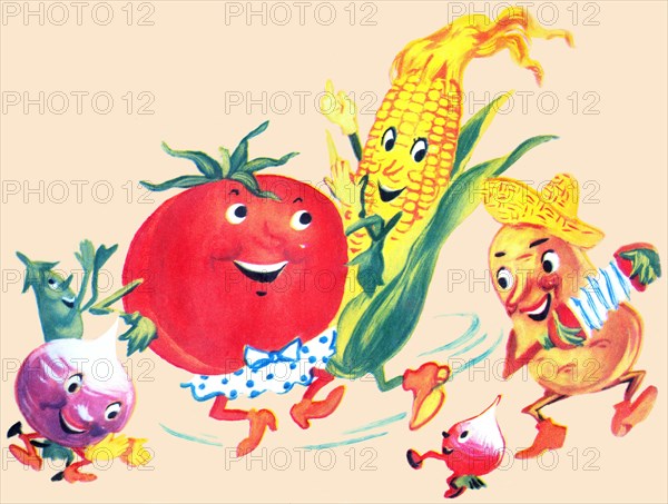 Dancing Happy Vegetables 1935