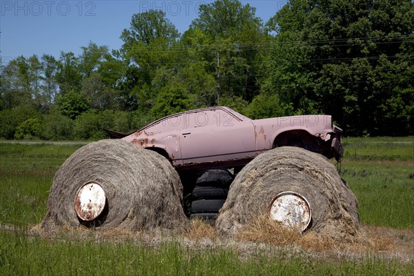 Hay Bale Art 2010