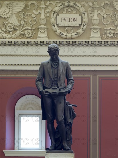 Bronze Sculpture of Robert Fulton 2010