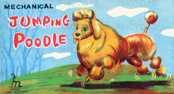 Mechanical Jumping Poodle 1950