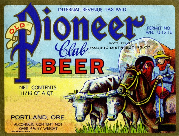 Old Pioneer Club Beer