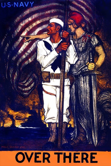 Over there - U.S. Navy 1917