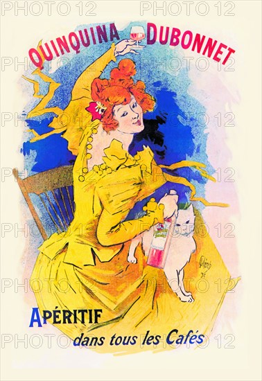 Quinquina Dubonnet Apertif #1 1896