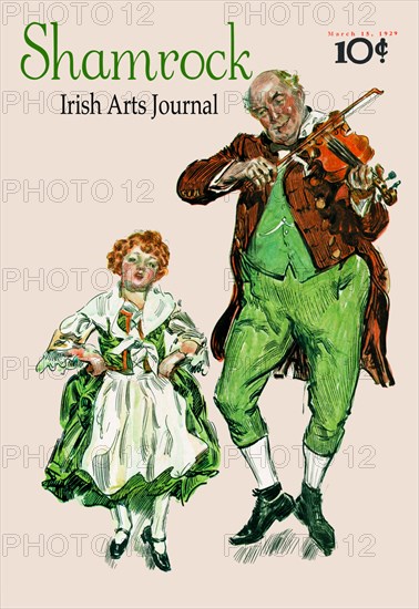 Shamrock Irish Arts Journal - 10 Cents