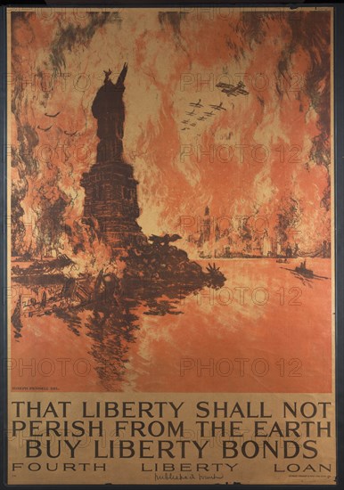 That liberty shall not perish from the earth - Buy liberty bonds Fourth Liberty Loan 1918