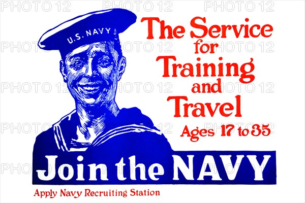 The service for training and travel - Ages 17 to 35 - Join the Navy - Apply Navy recruiting station 1917