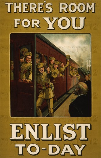 There's room for you. Enlist to-day 1915