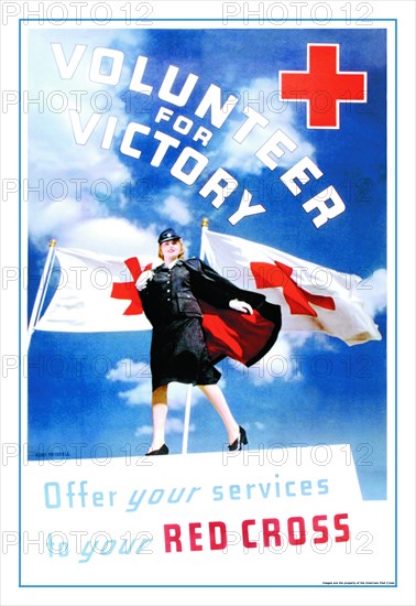 Volunteer for Victory: Offer Your Services to Your Red Cross 1943