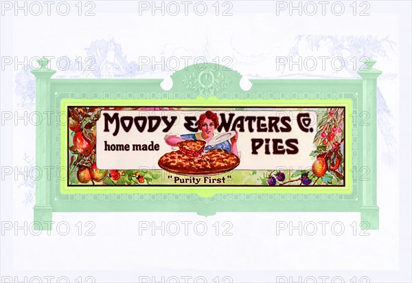 Moody & Water's Pies Co. 1916