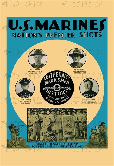 U.S. Marines - Nation's Premier Shots 1930