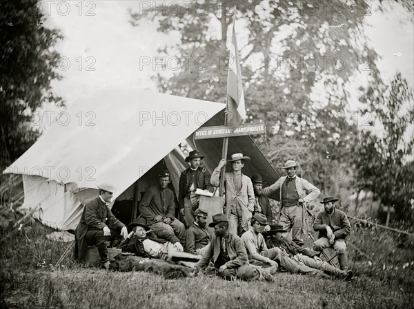 Fairfax Courthouse, Virginia. Capt. J.B. Howard, Office of Assistant Quartermaster, Army of the Potomac  1863