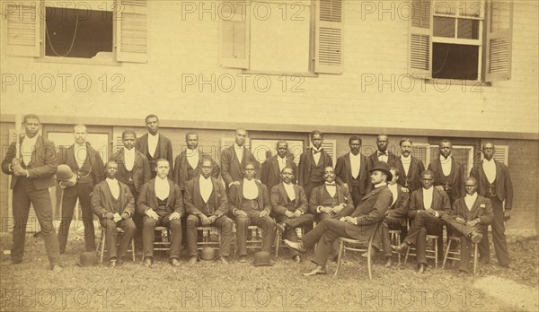 African American baseball team, Danbury, Connecticut 1880