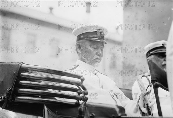 Admiral Togo Visits the Brooklyn Navy Yard Contemplating the Future 1911