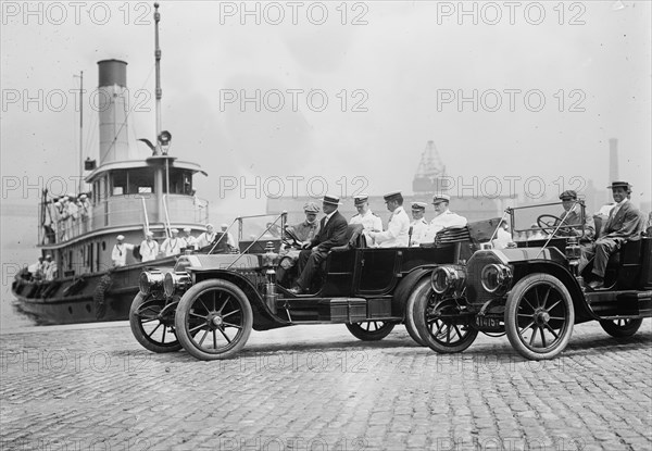 Admiral Togo Visits the Brooklyn Navy Yard 1911