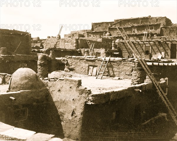 The terraced houses of Zuni 1903