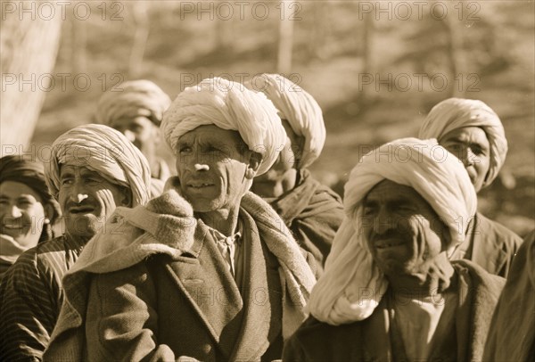 Afghanis during Visitation of President Eisenhower to Kabul 1959