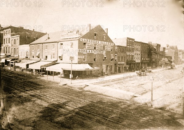 Alexander Gardner's Photographic Gallery, 7th & D Street, NW, Washington, D.C. 1863