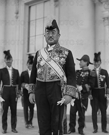 Ambassador Matsudaira at the White House 1925