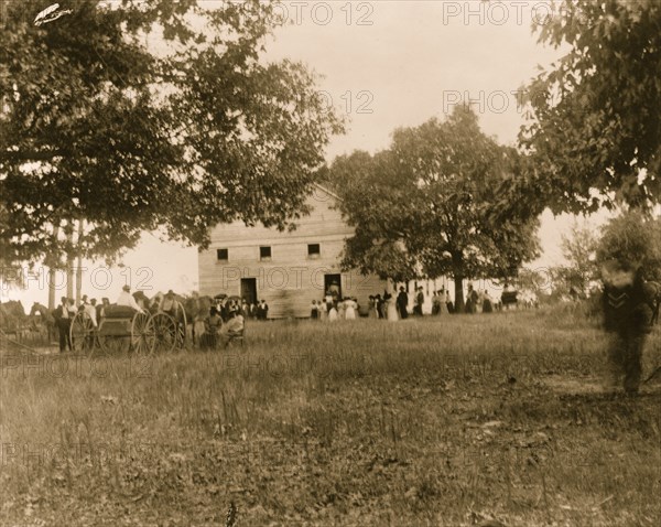 Arriving at Church 1899