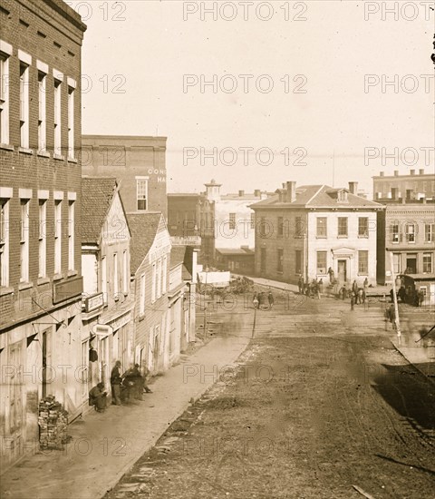 Atlanta, Georgia. View on Whitehall Street 1865