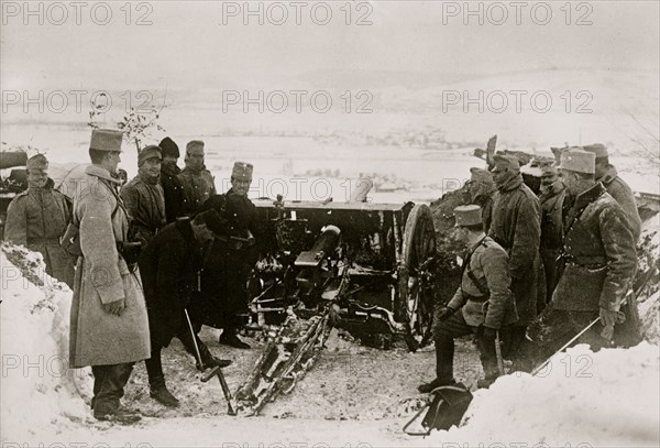 Austrian Battery in Galicia