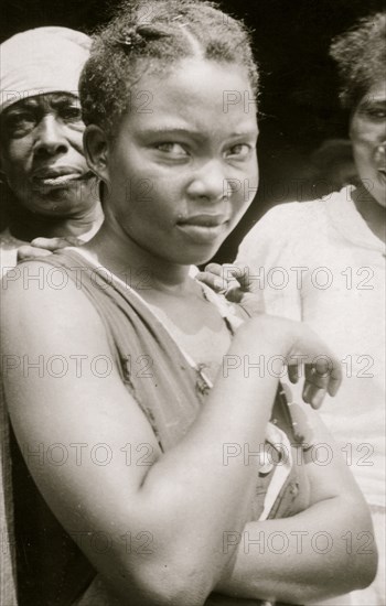 Baptist women, Alma Plantation, False River, Louisiana 1934