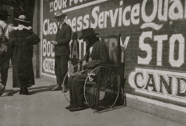 Blind beggar. 1917