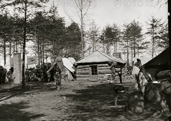 Brandy Station, Virginia (vicinity). Headquarters, 1st Brigade, Horse Artillery 1864