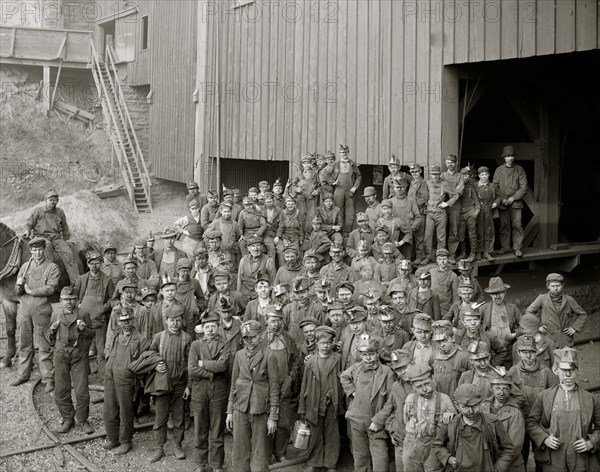 Breaker boys, Woodward coal breakers, Kingston, Pa 1895