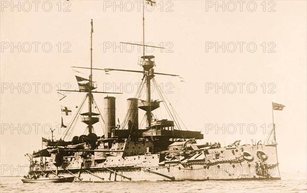 British Battleship EMPRESS OF INDIA