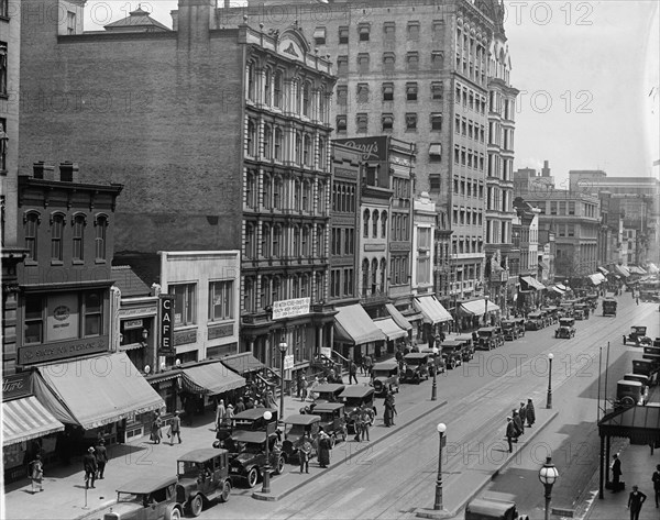 F St. from 14th Washington, D.C. 1924