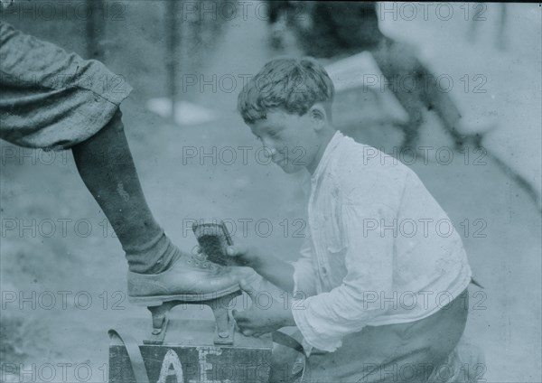 Charlie, ten year old shiner, Newark, N.J. August 1, 1924 1924