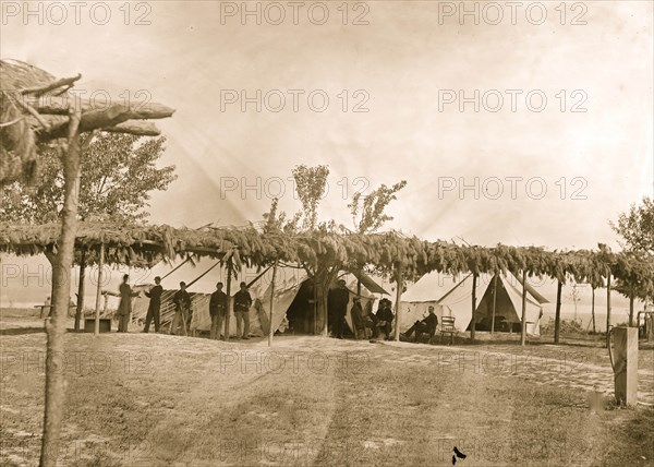 City Point, Va. Tents of the general hospital 1864