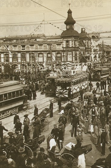 Jap Train Station 1905