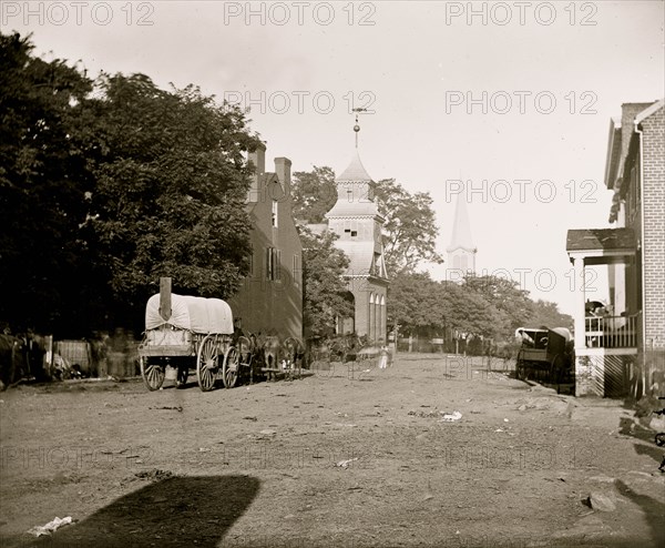 Culpeper Court House, Va. Street scene 1863