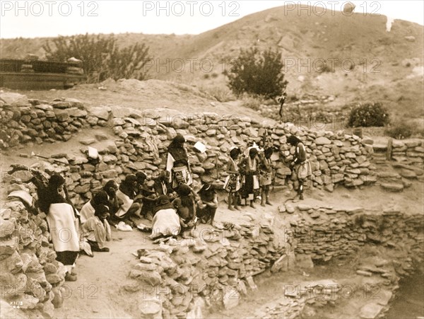 Flute dancers at Tureva Spring 1905