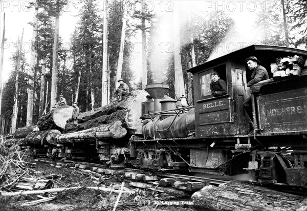 Logging Train 1920