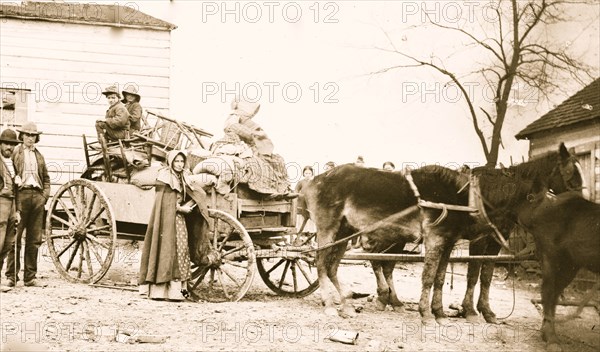 Departure from the old homestead 1863