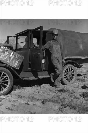 Tenant Farmer Moves to California 1937