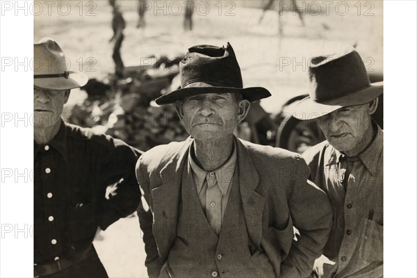 Ex-tenant farmer on relief grant 1937