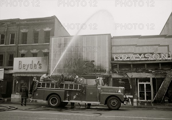 D.C. riot. April '68. Aftermath 1968