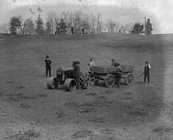 Ford Tractors at Work 1925