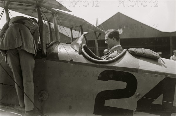 French Army aviators at Mineola