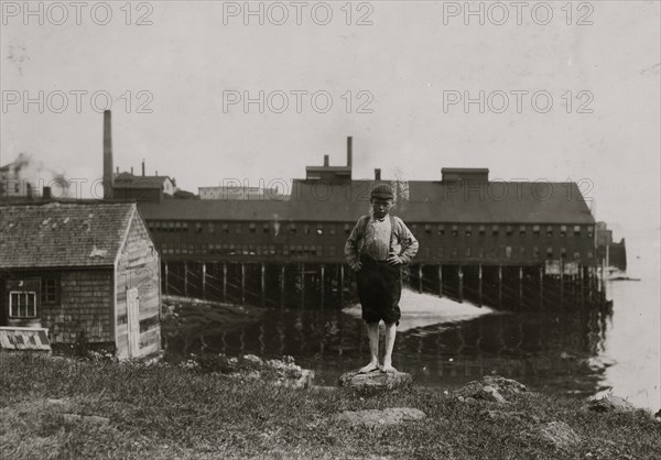 11 year old has been working at the covering machines in Eastport canning factory. 1911