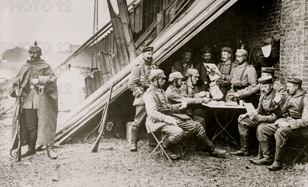 German River patrol in France