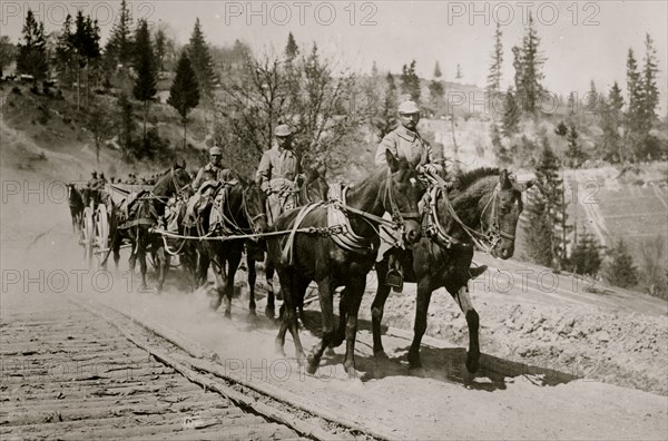 Germans. in Carpathians