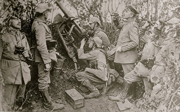 Germans. watching for planes