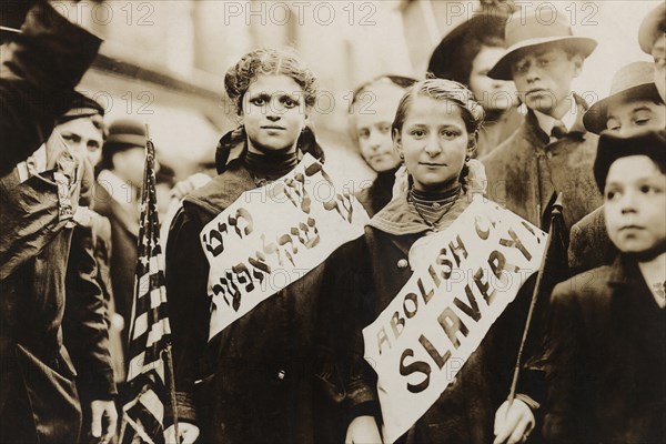 Labor Day Parade of Jewish Girls 1909